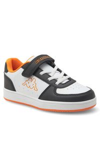 Kappa Sneakersy Logo Malone Ev Kid 36185LW Biały. Kolor: biały. Materiał: skóra #7