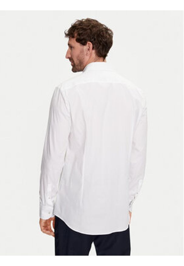 BOSS - Boss Koszula H-Hank-Kent-C3-214 50512652 Biały Slim Fit. Typ kołnierza: kołnierzyk klasyczny. Kolor: biały. Materiał: bawełna