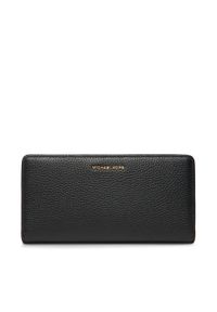 MICHAEL Michael Kors Duży Portfel Damski Bryant 32S5GYTP3L Czarny. Kolor: czarny. Materiał: skóra
