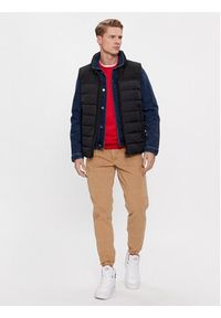 TOMMY HILFIGER - Tommy Hilfiger Bezrękawnik New York MW0MW33733 Czarny Regular Fit. Kolor: czarny. Materiał: syntetyk. Długość rękawa: bez rękawów #3