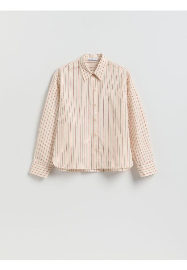 Reserved - Koszula z bawełną - wielobarwny. Materiał: bawełna