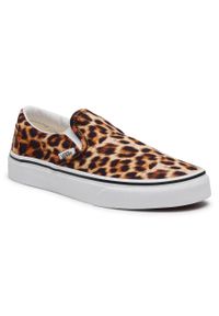 Tenisówki Vans Classic Slip-On VN0A5AO83I61 (Leopard) Black/Truewhite. Zapięcie: bez zapięcia. Kolor: brązowy. Materiał: materiał