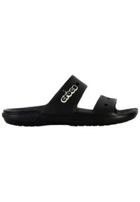 Klapki męskie Crocs Classic. Zapięcie: bez zapięcia. Kolor: czarny. Materiał: materiał, syntetyk. Sport: turystyka piesza