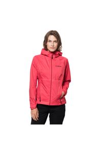 Damska kurtka wodoodporna Jack Wolfskin Tasman Cloud. Kolor: czerwony #1