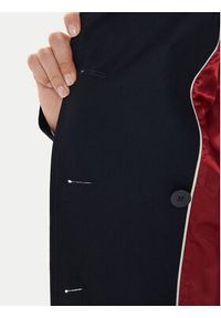 TOMMY HILFIGER - Tommy Hilfiger Trencz WW0WW42133 Granatowy Slim Fit. Kolor: niebieski. Materiał: bawełna #5