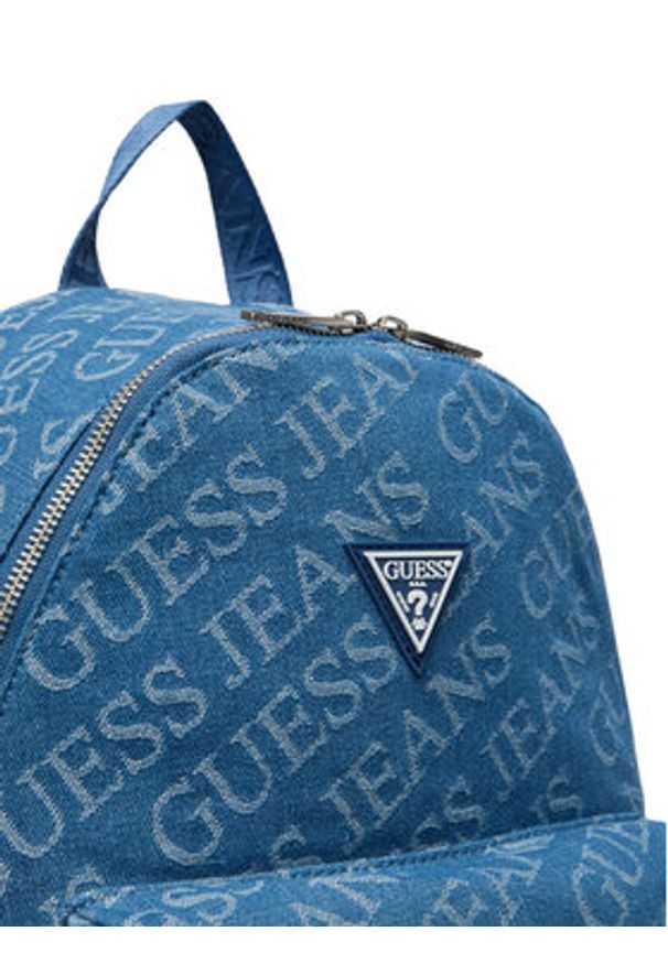 Guess Jeans Plecak CWBEO-GUESS-B-019-09 Niebieski. Kolor: niebieski. Materiał: materiał