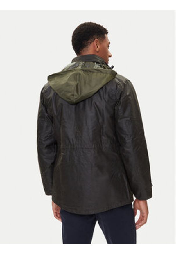 Barbour Kurtka przejściowa Sapper MWX0020OL71 Khaki Regular Fit. Kolor: brązowy. Materiał: bawełna