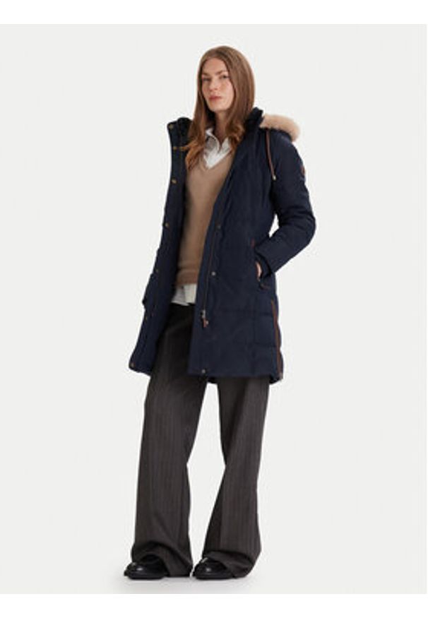 Lauren Ralph Lauren - LAUREN RALPH LAUREN Kurtka puchowa 297957509008 Granatowy Regular Fit. Kolor: niebieski. Materiał: syntetyk