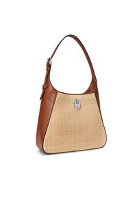 Lauren Ralph Lauren - LAUREN RALPH LAUREN Torebka 431960339001 Brązowy. Kolor: brązowy. Materiał: skórzane
