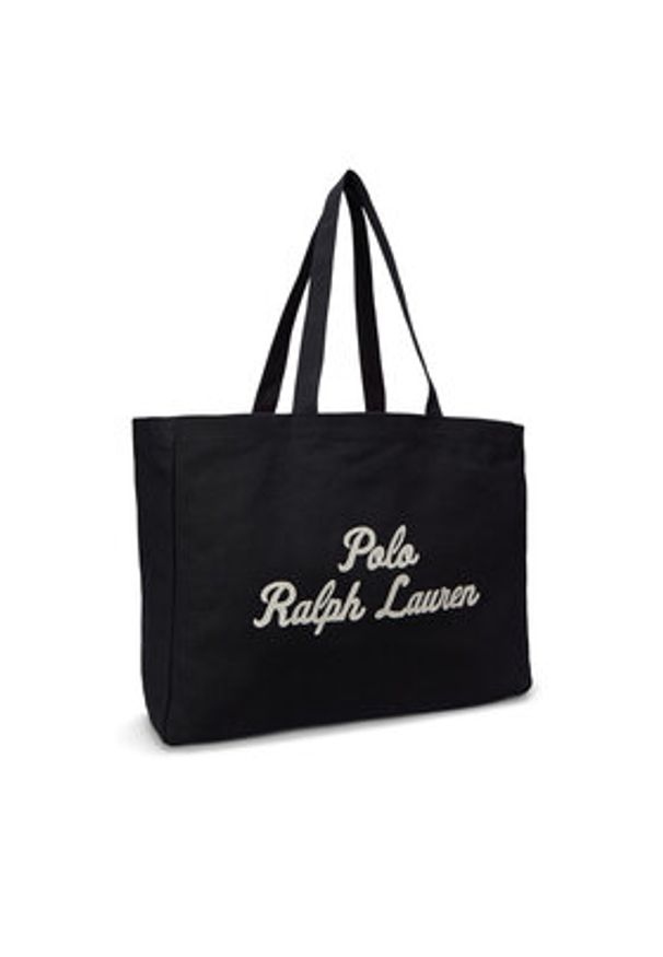 Polo Ralph Lauren Torba 405962436001 Czarny. Kolor: czarny. Materiał: materiał