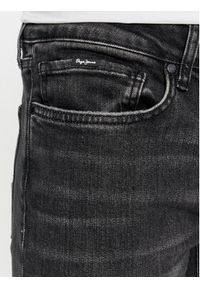 Pepe Jeans Jeansy PM207388 Czarny Slim Fit. Kolor: czarny #3