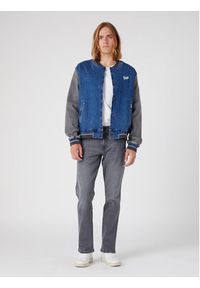 Wrangler Kurtka bomber Baseball W48272Z90 112331618 Niebieski Regular Fit. Kolor: niebieski. Materiał: bawełna #6