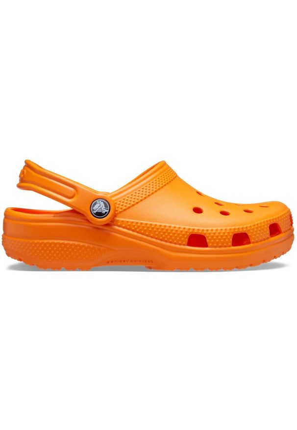 Klapki dla dorosłych Crocs Classic. Kolor: żółty, pomarańczowy, wielokolorowy. Materiał: materiał, syntetyk