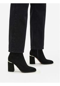 Nine West Botki CEO-JASMIN-01 Czarny. Kolor: czarny. Materiał: materiał #8