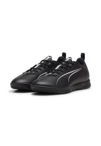 Puma - Buty piłkarskie dziecięce PUMA ULTRA 5 PLAY IT. Kolor: czarny, biały, wielokolorowy. Sport: piłka nożna