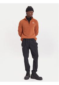 The North Face Polar Glacier NF0A8D0Q Pomarańczowy Regular Fit. Kolor: pomarańczowy. Materiał: syntetyk