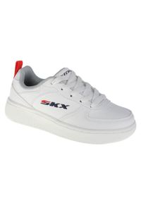 skechers - Buty sportowe Sneakersy chłopięce, Sport Court 92. Kolor: biały. Model: Skechers Sport. Sport: turystyka piesza