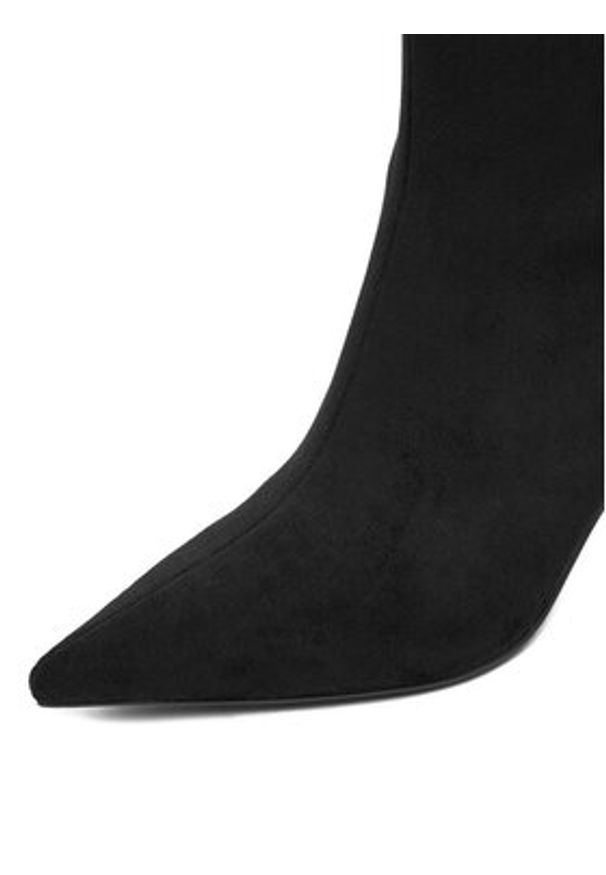 Jenny - JENNY Kozaki CEO-LD09601 Czarny. Kolor: czarny. Materiał: materiał