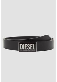 Diesel - DIESEL Сzarny męski pasek B-GLOSSY II, Rozmiar 95. Kolor: czarny