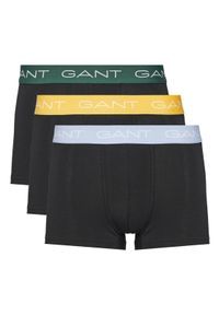 GANT - Gant Komplet 3 par bokserek 902513003 Czarny. Kolor: czarny. Materiał: bawełna