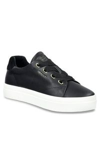 GANT - Gant Sneakersy 31531993 Czarny. Kolor: czarny. Materiał: skóra #5