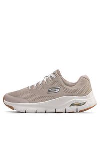 skechers - Skechers Sneakersy Arch Fit 232040/TPE Beżowy. Kolor: beżowy. Materiał: materiał #8