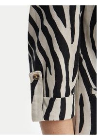 Vero Moda Marynarka Jesmilo 10279700 Czarny Regular Fit. Kolor: czarny. Materiał: len #5