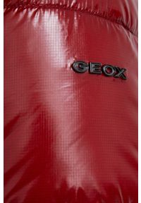 Geox Kurtka damska kolor czerwony zimowa. Okazja: na co dzień. Typ kołnierza: kaptur. Kolor: czerwony. Materiał: włókno. Sezon: zima. Styl: casual #6