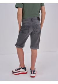 Big-Star - Szorty chłopięce jeansowe szare Ethan 891. Kolor: szary. Materiał: jeans. Długość: do kolan #5