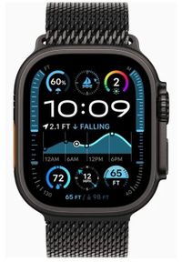 APPLE - Apple Watch Ultra 2 | Smart watch | GPS (satellite) | Always-On Retina | Waterproof | Black. Rodzaj zegarka: smartwatch