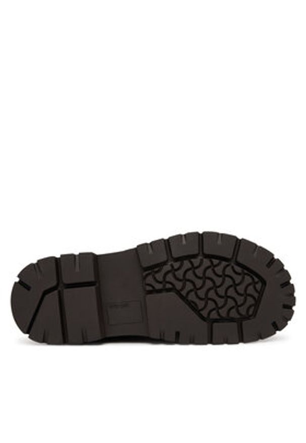 Birkenstock Trapery Highwood Lace Mid 1030784 Brązowy. Kolor: brązowy. Materiał: skóra