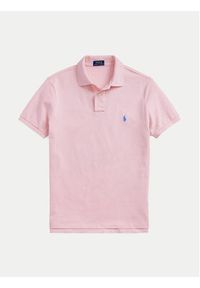 Polo Ralph Lauren Polo Core Replen 710782592 Różowy Custom Slim Fit. Typ kołnierza: polo. Kolor: różowy. Materiał: bawełna #4