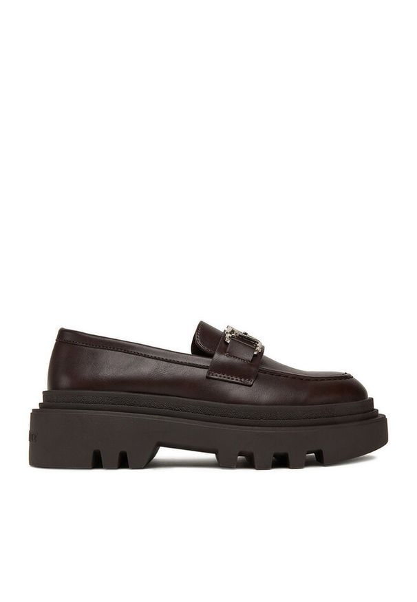 Loafersy Juicy Couture. Kolor: brązowy