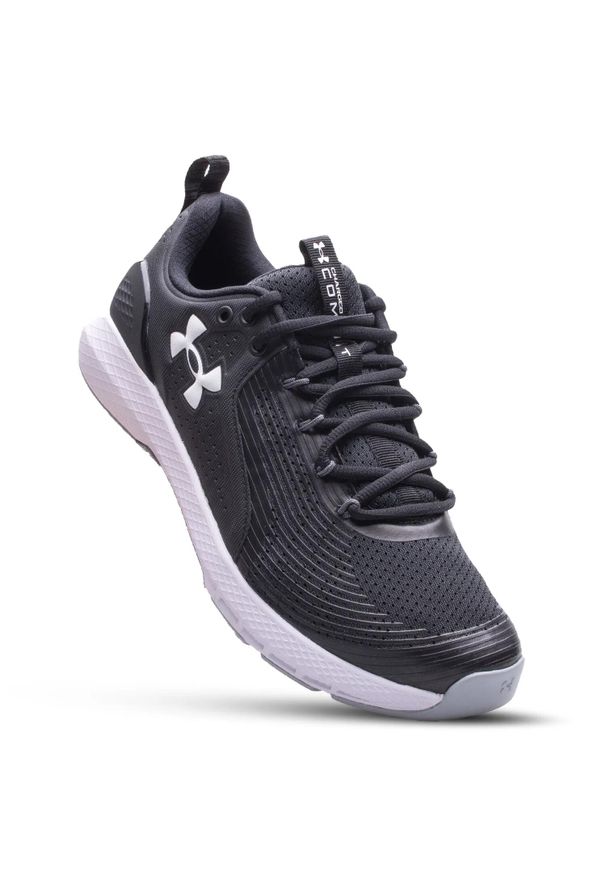 Under Armour - Buty do biegania męskie UNDER ARMOUR Charged Commit 3. Kolor: biały, wielokolorowy, czarny