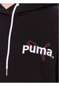 Puma Bluza Teama 538378 Czarny Regular Fit. Kolor: czarny. Materiał: syntetyk #5