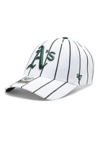 47 Brand Czapka z daszkiem MLB Oakland Athletics Bird Cage 47 MVP B-BDCG18WBV-WH Biały. Kolor: biały. Materiał: materiał #1