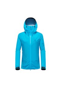 BLACK YAK - Kurtka turystyczna damska Blackyak HARIANA Gore-Tex przeciwdeszczowa. Kolor: niebieski. Technologia: Gore-Tex