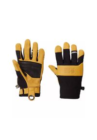 MOUNTAIN HARDWEAR - Rękawice narciarskie Mountain Hardwear Crux Gore-Tex Infinium. Kolor: czarny, wielokolorowy, żółty. Technologia: Gore-Tex. Sezon: lato, zima. Sport: narciarstwo