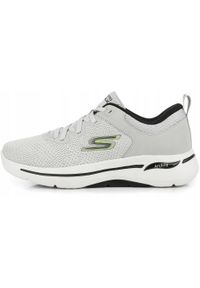 skechers - Męskie buty sportowe do chodzenia Skechers Go Walk Arch Fit. Kolor: szary. Sport: turystyka piesza #2