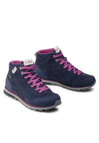 CMP Trekkingi Elettra Mid Wmn Hiking Shoes Wp 38Q4596 Granatowy. Kolor: niebieski. Materiał: zamsz, skóra