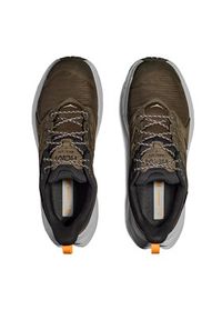 HOKA - Hoka Trekkingi Anacapa 2 Low GTX GORE-TEX 1141632 Brązowy. Kolor: brązowy. Materiał: materiał. Technologia: Gore-Tex. Sport: turystyka piesza