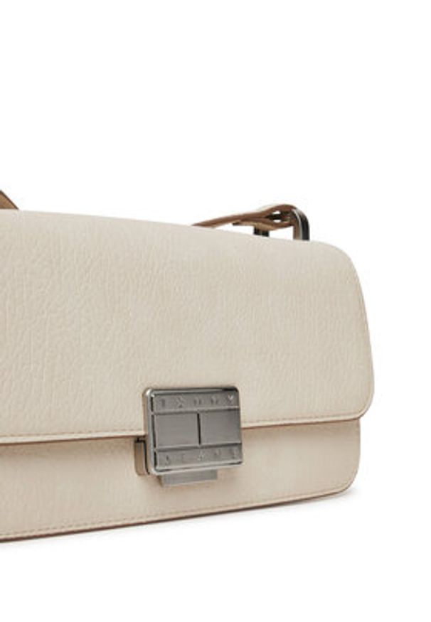 Tommy Jeans Torebka Tjw Crush Crossover AW0AW17529 Écru. Materiał: skórzane