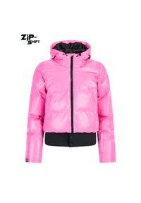 Damska kurtka puchowa Protest Effect. Kolor: czerwony, różowy, wielokolorowy. Materiał: puch. Sezon: zima. Sport: narciarstwo #1