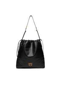 Pinko - PINKO Torebka Slouchy Extra Ai 25-26 PLTT 104364 A0QO Czarny. Kolor: czarny. Materiał: skórzane #4