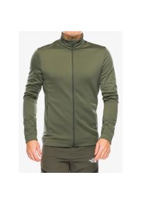 Bluza bez kaptura męska Peak Performance Rider Tech Zip Jacket. Typ kołnierza: bez kaptura. Kolor: zielony