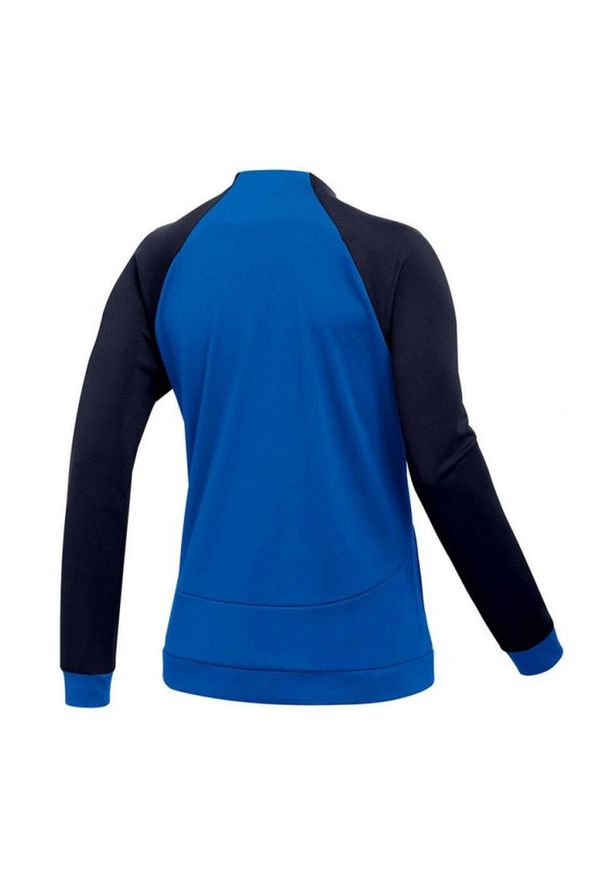 Nike - Damska Kurtka Dresowa Academy Pro DriFIT. Kolor: czarny, niebieski, wielokolorowy. Materiał: dresówka