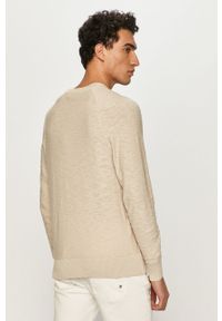 Calvin Klein - Sweter. Okazja: na co dzień. Materiał: bawełna, dzianina. Długość rękawa: długi rękaw. Długość: długie. Wzór: gładki. Styl: casual #2