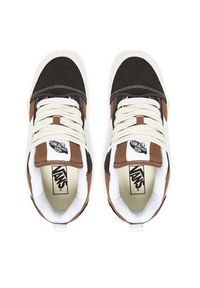 Vans Tenisówki Knu Skool VN000D22BW21 Brązowy. Kolor: brązowy. Materiał: zamsz, skóra #5