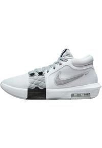Buty Nike LEBRON WITNESS VIII, Mężczyźni. Kolor: biały. Materiał: materiał