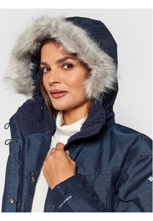 columbia - Columbia Kurtka przejściowa Carson Pass 1515501472 Granatowy Regular Fit. Kolor: niebieski. Materiał: syntetyk